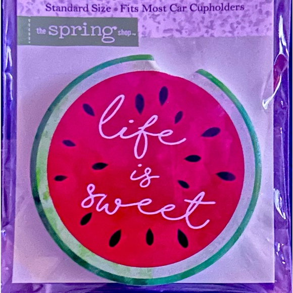 Car Coaster 🚙 Absorbent Stone! -NWT⭐️ - Picture 1 of 1